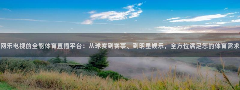 网乐电视的全能体育直播平台：从球赛到赛事、到明星娱乐，全方位满足您的体育需求