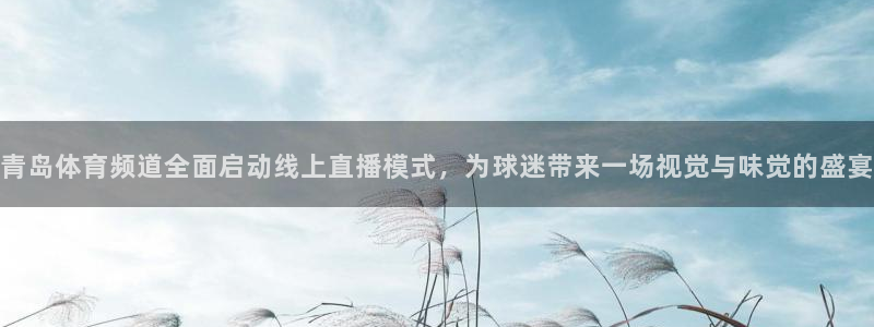 青岛体育频道全面启动线上直播模式，为球迷带来一场视觉与味觉的盛宴